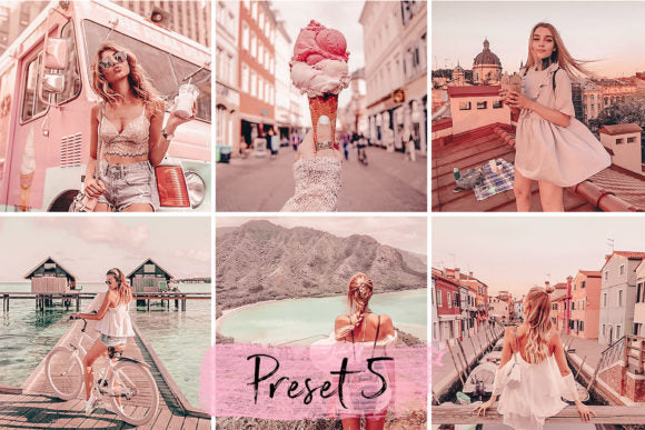 AESTHETIC LIGHTROOM MOBILE PRESETS