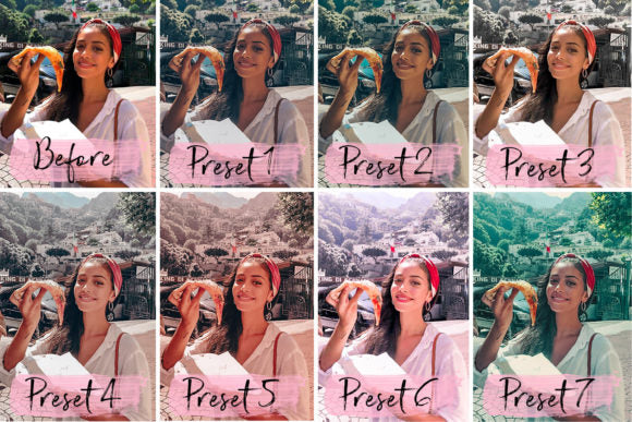 AESTHETIC LIGHTROOM MOBILE PRESETS