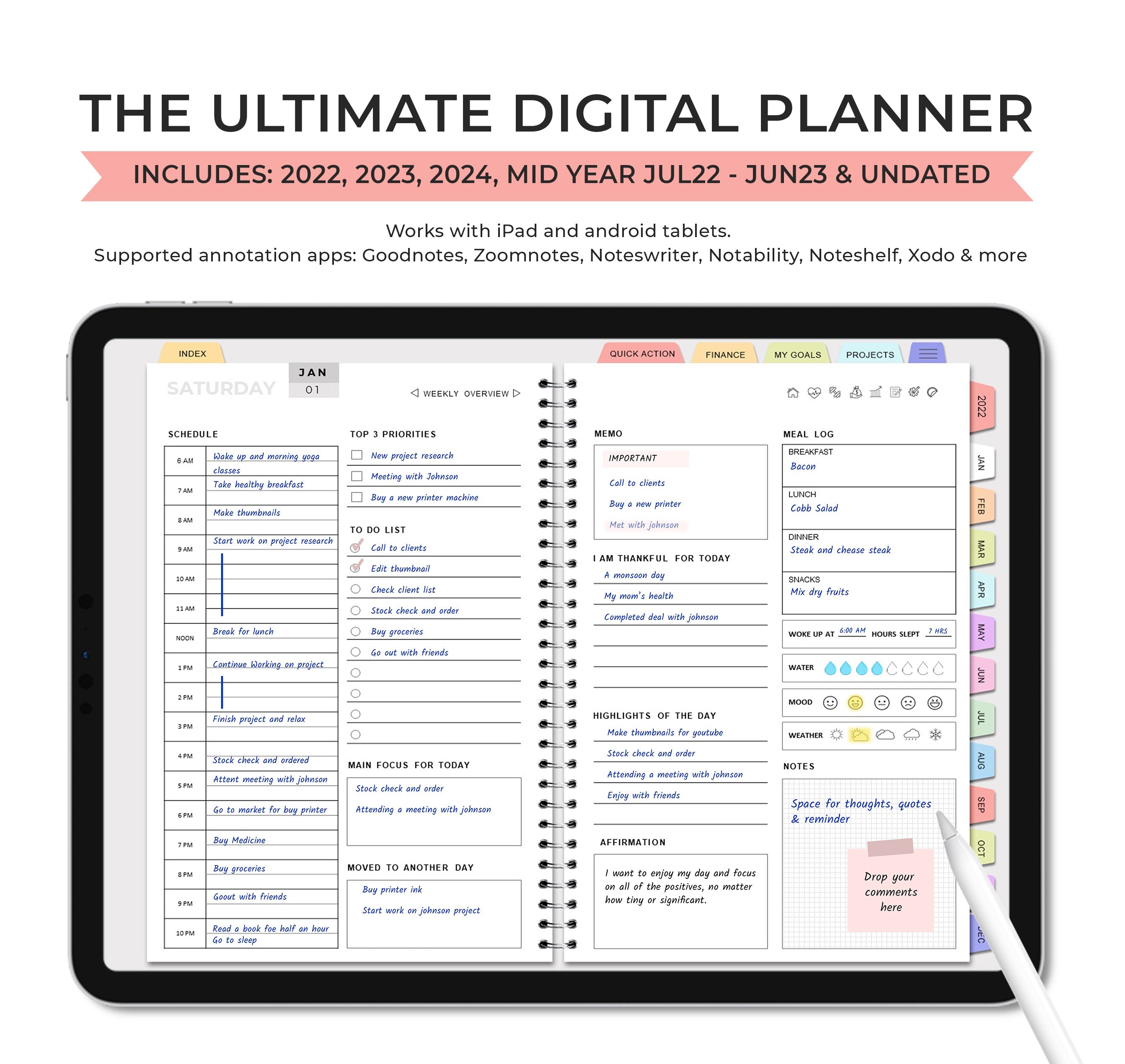 THE ULTIMATE DIGITAL PLANNER