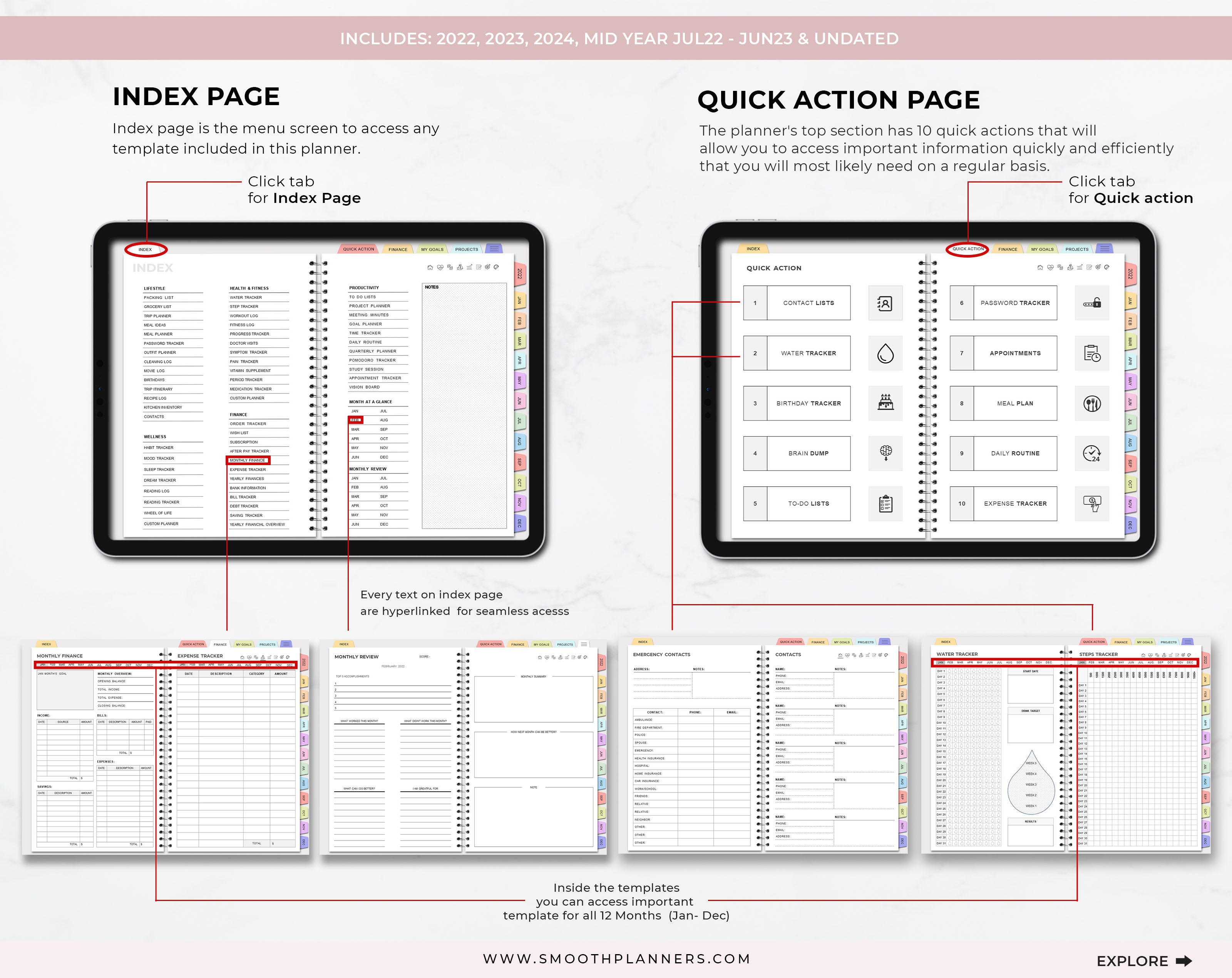 ALL-IN-ONE DIGITAL PLANNER BUNDLE